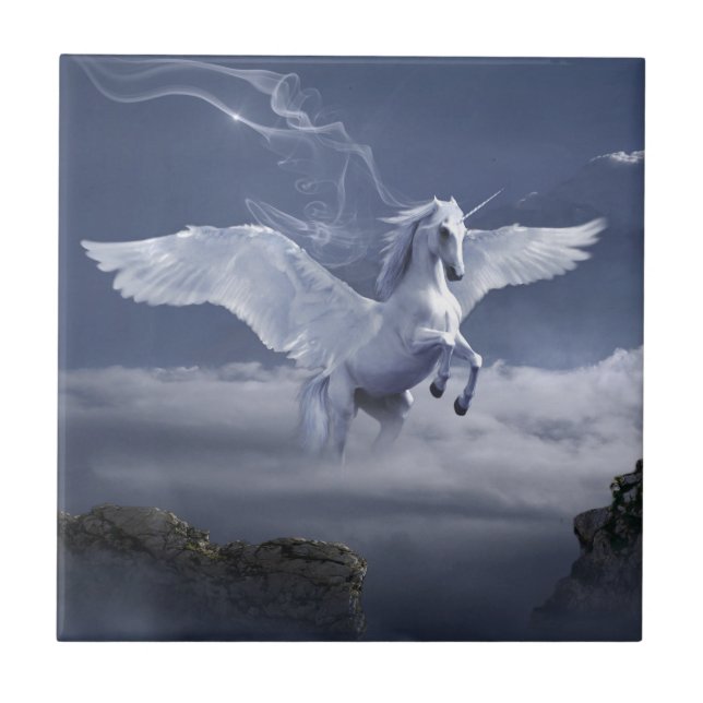 Flugpegasus Fliese (Vorderseite)