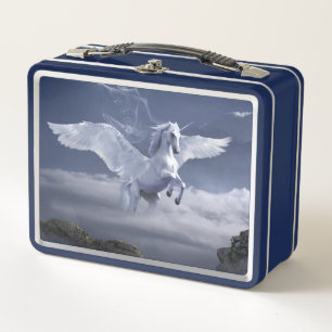 Flugpegasus Metall Brotdose