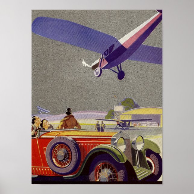 Flugplatz Poster (Vorne)