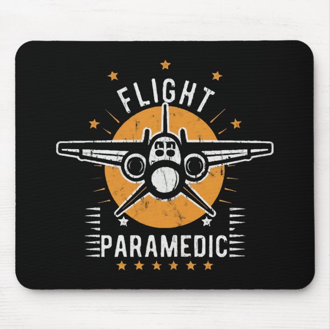 Flugrettungssanitäter Mousepad (Vorne)