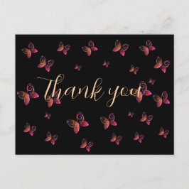 Flugschmetterlingsart Postkarte