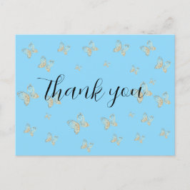 Flugschmetterlingsart Postkarte