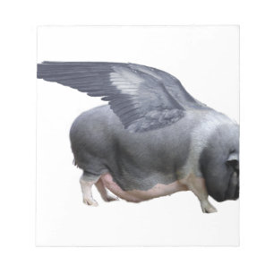 Flugschwein Notizblock