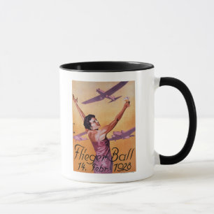 Flugshow im Hotel Wagner Promo-Plakat Tasse