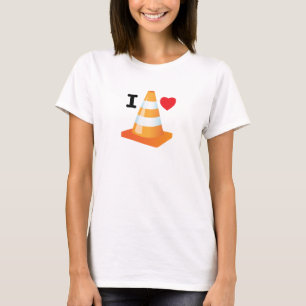 Flugsicherheitskone für weibliche Schüler T-Shirt
