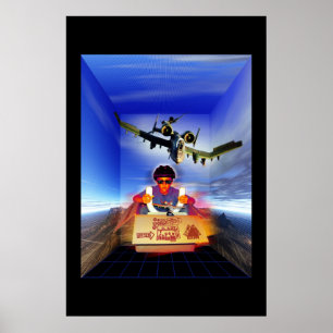 Flugsimulator Poster
