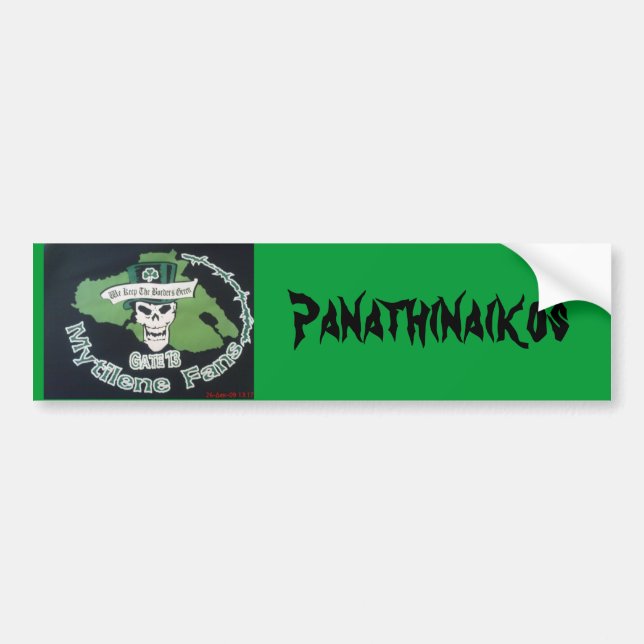 Flugsteig 13, Panathinaikos Autoaufkleber (Vorne)