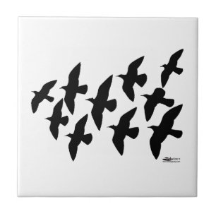 Flugtauben Fliese