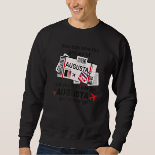 Flugticket Augusta Mädchen aus Augusta Einstieg Sweatshirt