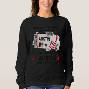 Flugticket Austin Mädchen aus Austin An Bord P Sweatshirt