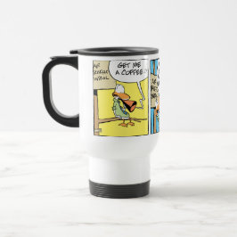 Flugverkehr-Kontrollen-Spaß-Reisend-Tasse Reisebecher