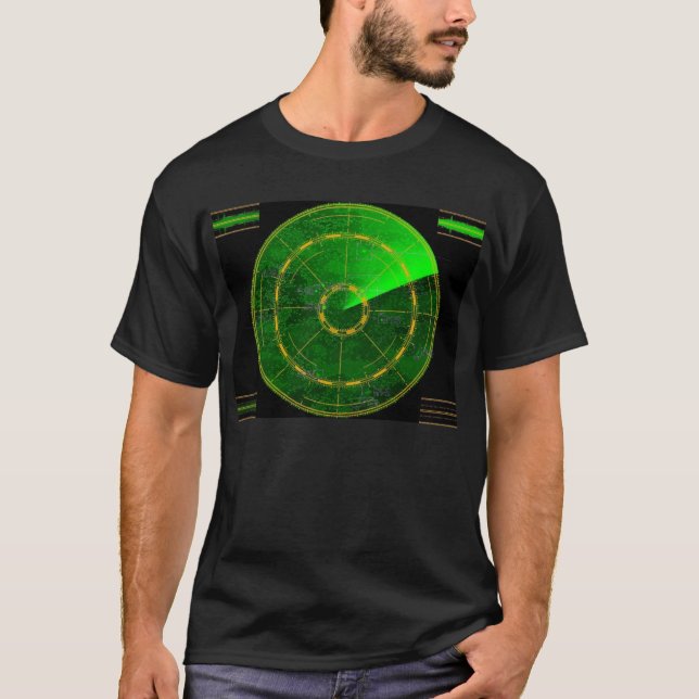 FLUGVERKEHR-KONTROLLEN-T-SHIRT T-Shirt (Vorderseite)