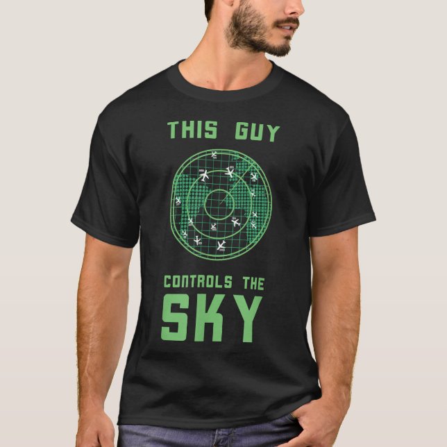 Flugverkehrsleiter Dieser Typ Kontrolle des Sky T-Shirt (Vorderseite)