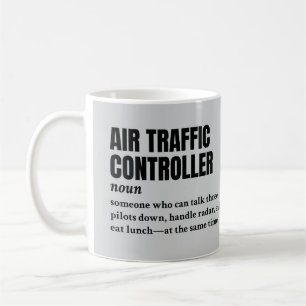 Flugverkehrsleiter - Funny Job Definition Kaffeetasse