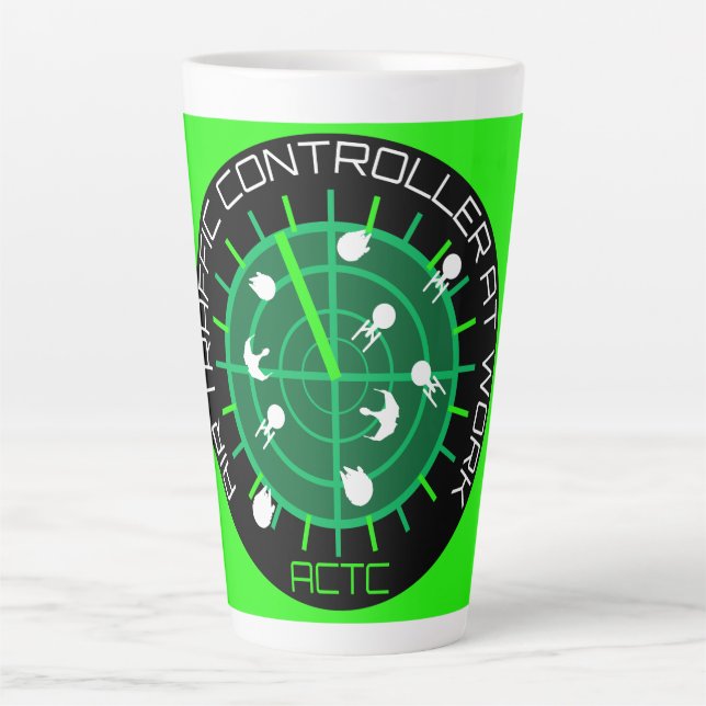 Flugverkehrsleiter Milchtasse (Vorderseite)