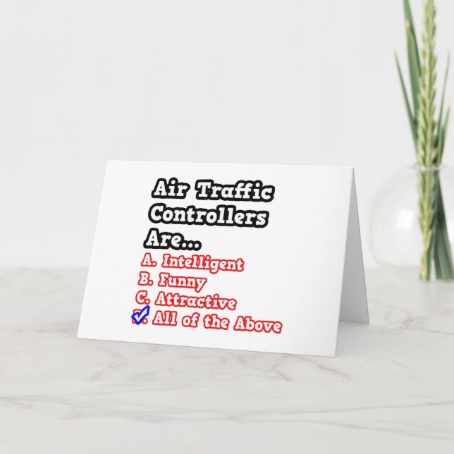 Flugverkehrsleiter Quiz.. Karte (Vorderseite)