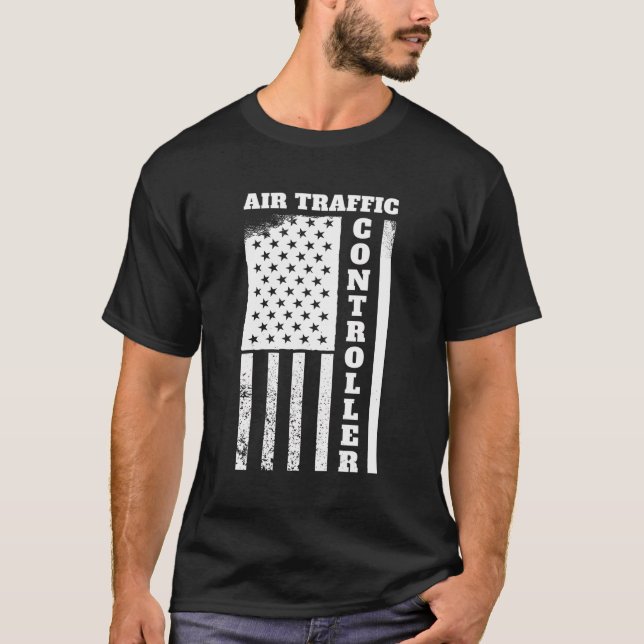 Flugverkehrsleiter T-Shirt (Vorderseite)