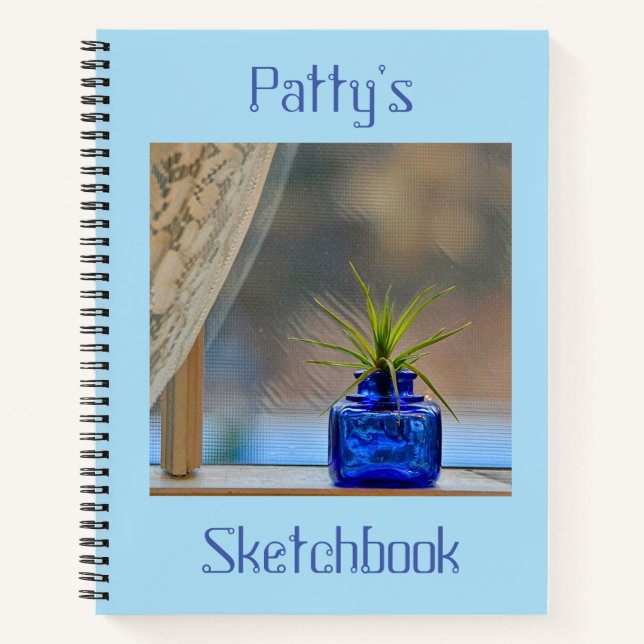 Flugwerk in Window Sketchbook Notizbuch (Vorderseite)