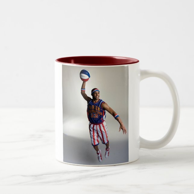 Flugzeitsprung Zweifarbige Tasse (Rechts)