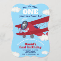 Flugzeug 1 Jahr Flugbegleiter 1. Geburtstag