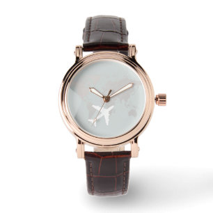 Flugzeug Armbanduhr