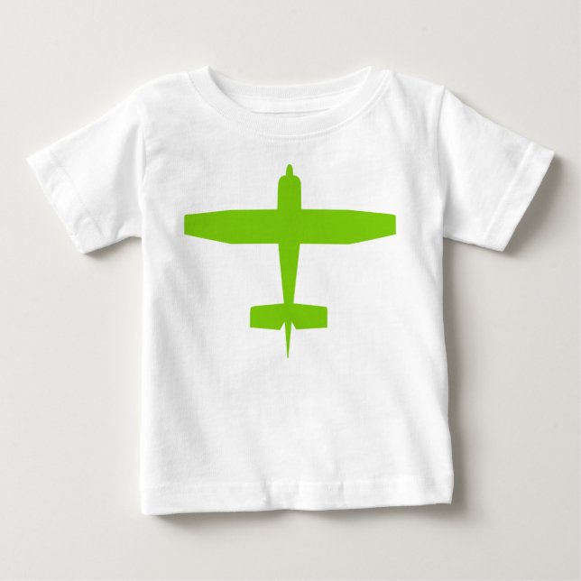 Flugzeug Baby T-shirt (Vorderseite)