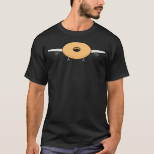 Flugzeug Bagel - Pun - Wordplay T-Shirt
