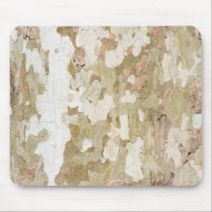 Flugzeug-Baumtarnung sieht wie Rinde-Muster aus Mousepad