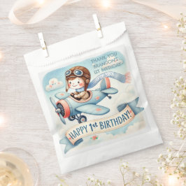 Flugzeug Boy 1. Geburtstag Party Geschenktütchen