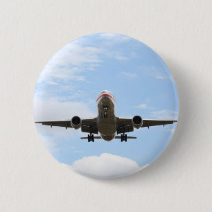 Flugzeug Button