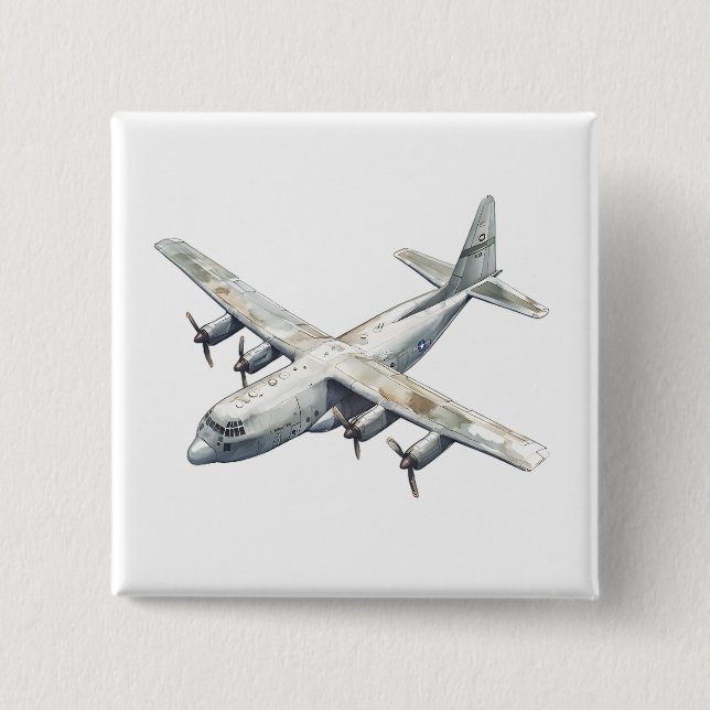 Flugzeug Button (Vorderseite)