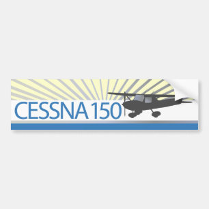 Flugzeug Cessnas 150 Autoaufkleber