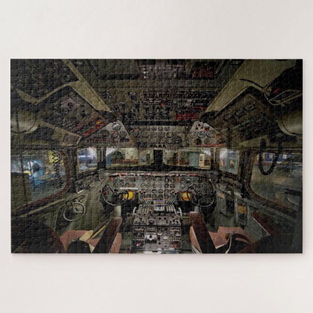 Flugzeug Cockpit Jigsaw Puzzle 1014 Stk. (Horizontal)