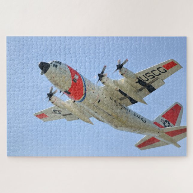 Flugzeug der Küstenwache (Horizontal)