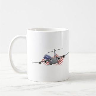 Flugzeug der Luftwaffe C-17 Kaffeetasse