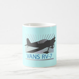 Flugzeug der Packwagen-RV-7 Kaffeetasse