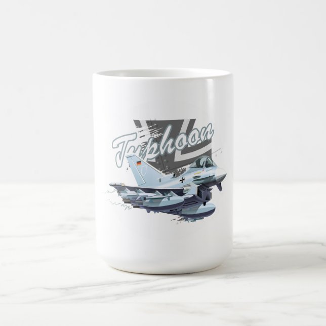 Flugzeug des Cartoon Kaffeetasse (Mittel)