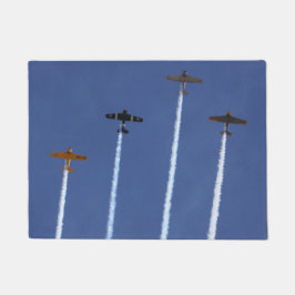 Flugzeug des Krieges Fußmatte