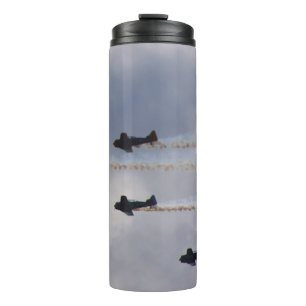 Flugzeug des Krieges Thermosbecher