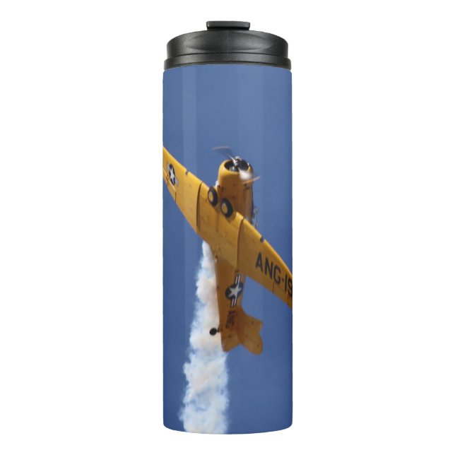 Flugzeug des Krieges Thermosbecher (Vorderseite)