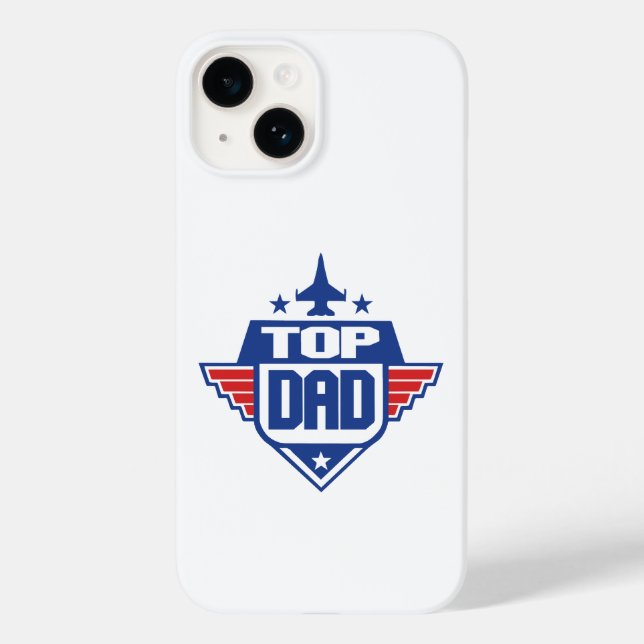 Flugzeug des obersten Vaters Case-Mate iPhone 14 Hülle (Rückseite)