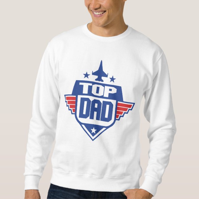Flugzeug des obersten Vaters Sweatshirt (Vorderseite)