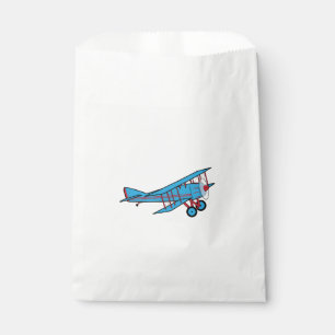 Flugzeug-Doppeldecker Geschenktütchen