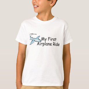Flugzeug-erste Flugzeug-Fahrt T-Shirt