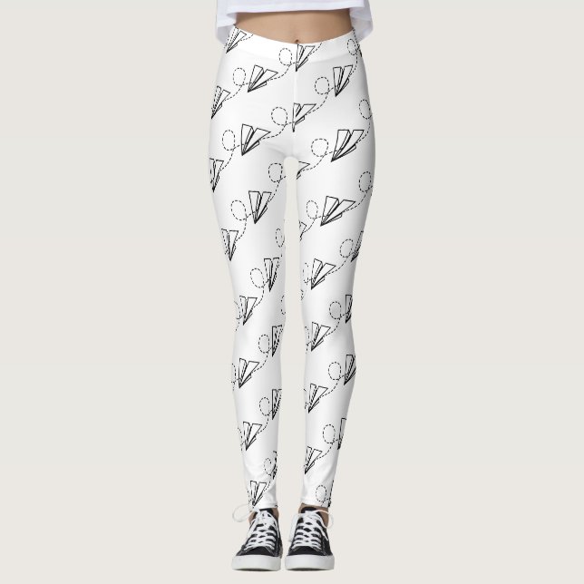 Flugzeug fliegen Thunder_Cove Leggings (Vorderseite)
