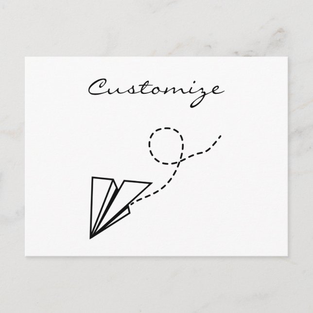 Flugzeug fliegen Thunder_Cove Postkarte (Vorderseite)