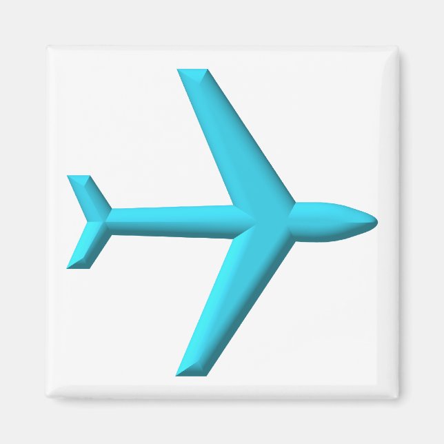 Flugzeug/Flugzeug Magnet (Vorne)