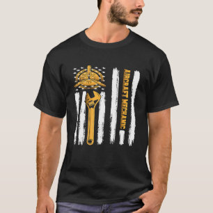 Flugzeug Flugzeugmechaniker Luftfahrttechnik Ameri T-Shirt