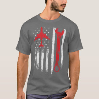 Flugzeug für Flugzeugmechaniker T-Shirt