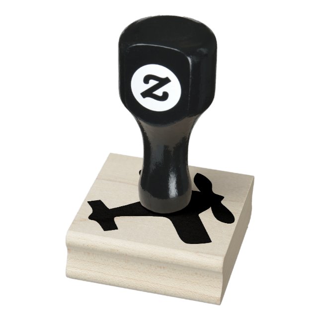 Flugzeug Gummistempel (Stempel)